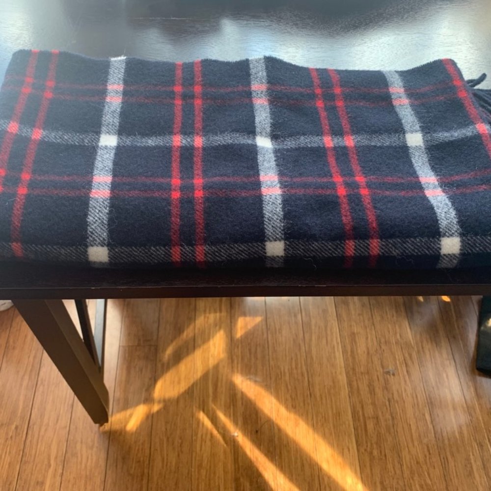 Italian Scarf--Wool and Cashmere--Made in Italy